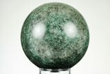 2.7" Polished Fuchsite Sphere - Madagascar - #196277-1